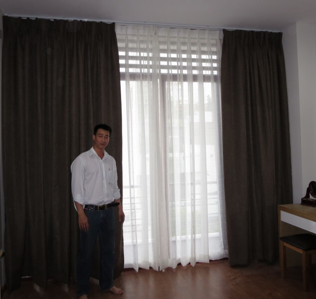 rèm cửa 2 lớp