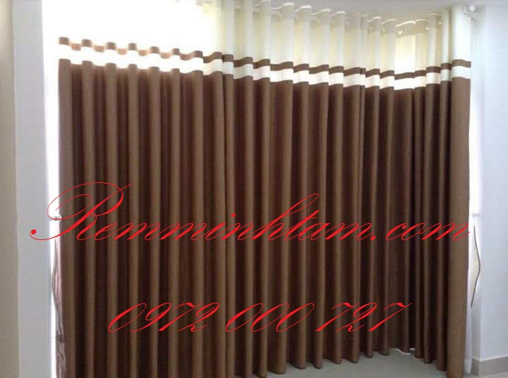 Rèm cửa quận 3, rèm vải 2 lớp quận 3