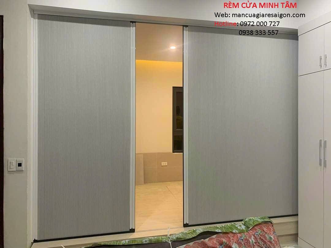 Rèm tổ ong kéo ngang, vách ngăn rèm tổ ong