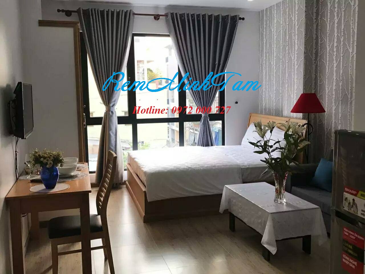 Rèm cửa sổ chung cư, rèm cửa sổ giá rẻ