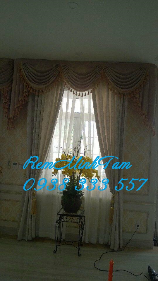 Rèm phòng ngủ giá rẻ, rèm 2 lớp