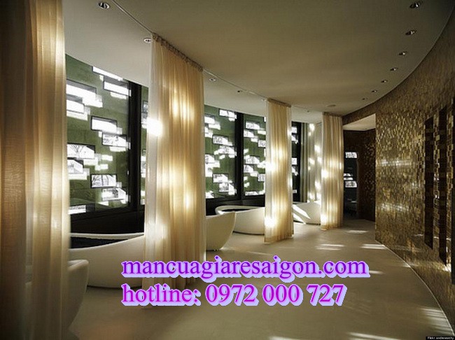 Rèm cửa spa - http://mancuagiaresaigon.com Rèm spa, rem spa