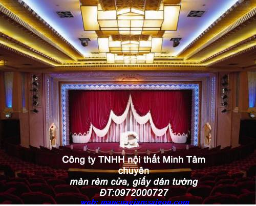 Rèm sân khấu - rèm sân khấu tự động