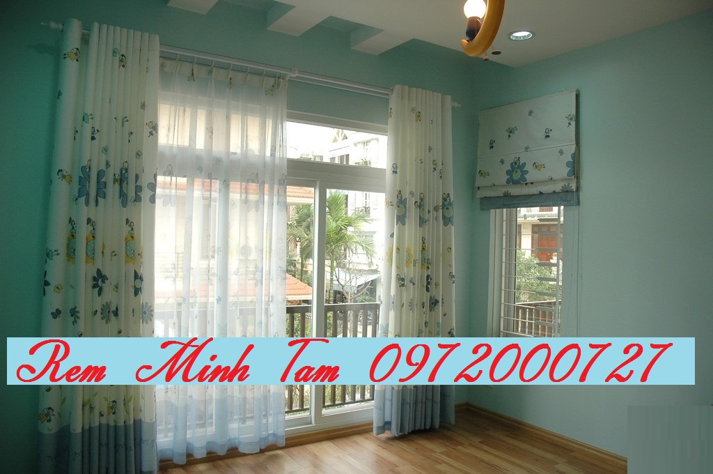 Rèm cửa quận 1, rèm 2 lớp