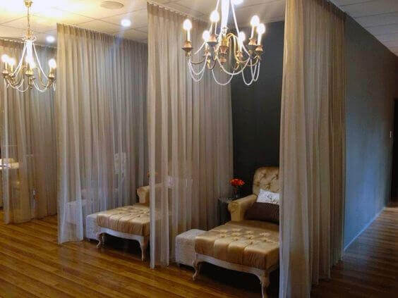 Rèm spa, rèm cửa spa, rèm trang trí spa