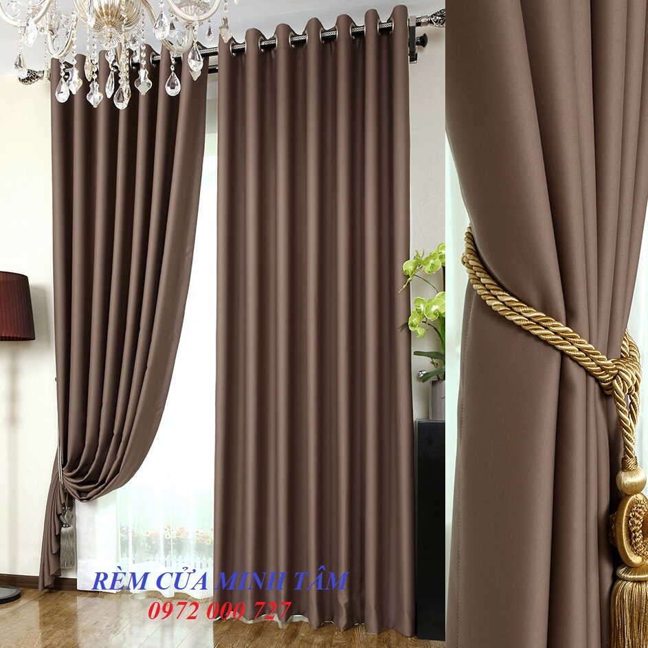 Rèm Vải Một Màu