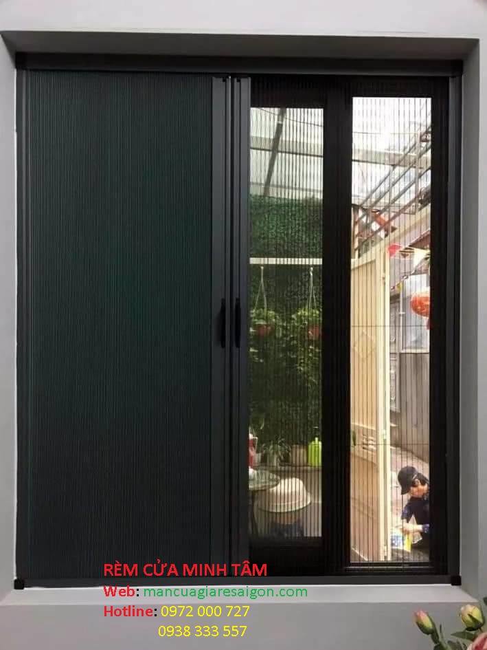 Rèm tổ ong kết hợp lưới chống muỗi